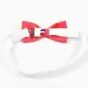 Nœud papillon simple slim bulle corail