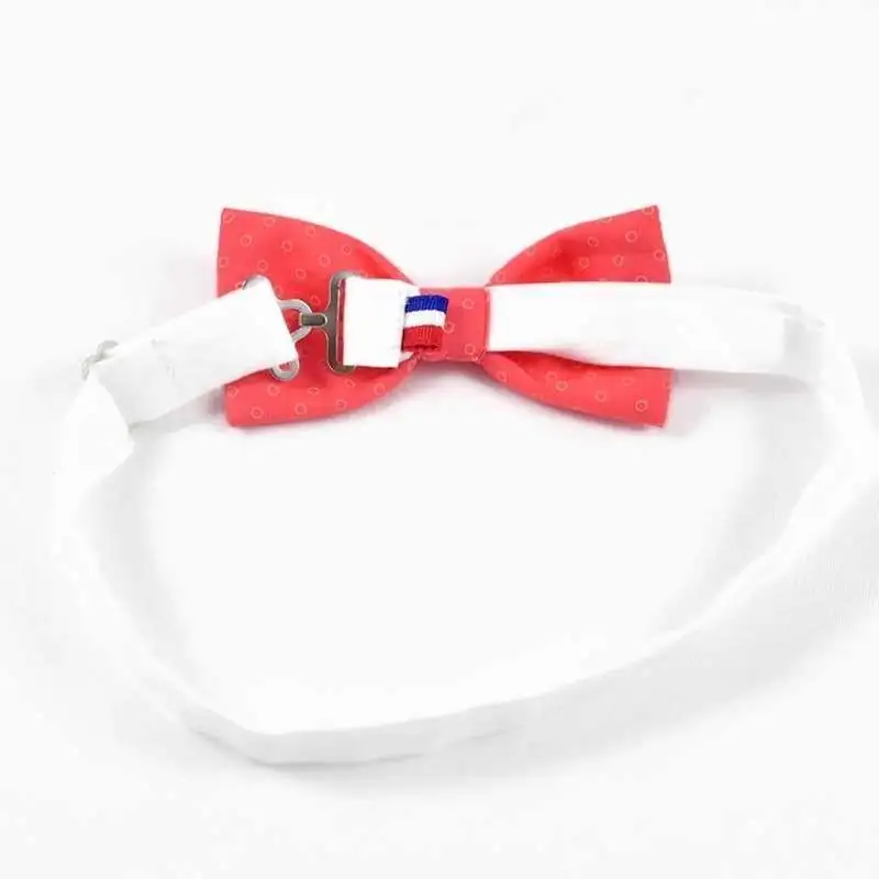 Nœud papillon simple slim bulle corail