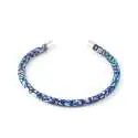 Bracelet jonc Liberty Lucy Lord bleu C sur mesure