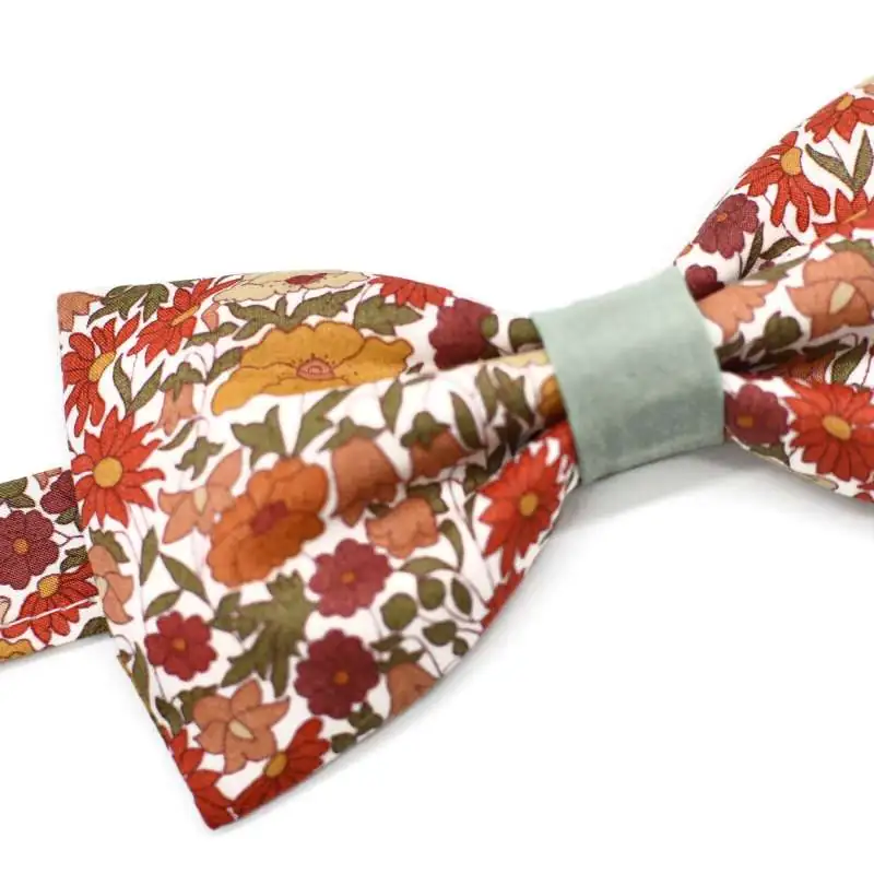 Nœud papillon simple MEDIUM Liberty Pepper bleu