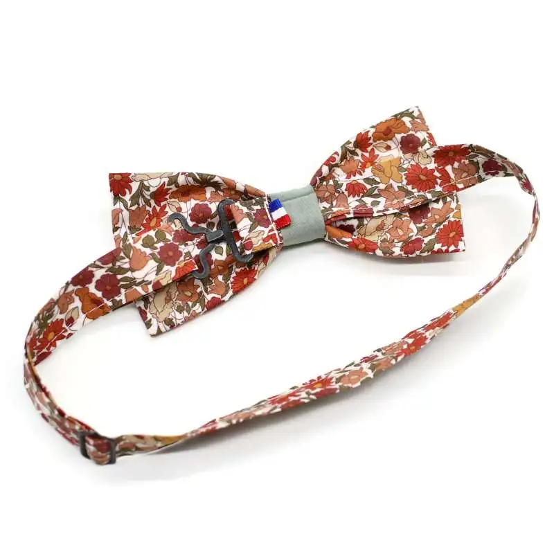 Nœud papillon simple MEDIUM Liberty Pepper bleu