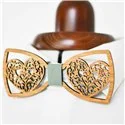 Wooden bow tie: Romance