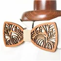 Wooden Bow Tie: Ombrage