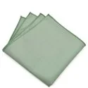 Sage green pocket square