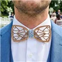 Wooden Bow Tie: Geometric