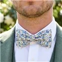 Liberty Eloise Blue Forest Bow Tie