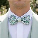 Medium Two-Tone Bow Tie in Liberty Wiltshire Mint and Mint Green