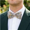Medium Simple Bow Tie in Multicolor Liberty Katie and Millie Fabric