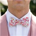 Medium Simple Bow Tie in Liberty Wiltshire Strawberry