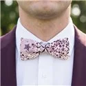 Slim Liberty Adelajda Plum Bow Tie
