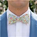 Slim Blue Liberty Betsy Ann Bow Tie