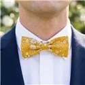 Slim Mustard Liberty Capel Bow Tie