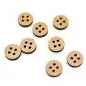 Wooden button