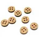 Wooden button