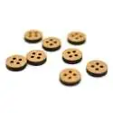 Wooden button
