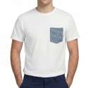 The White Ceremony T-Shirt – Premium Jersey & Custom Patch Pocket