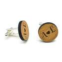 Wooden button
