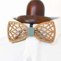 Wooden Bow Tie: Écaille