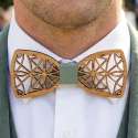 Wooden Bow Tie: Kaléidoscope