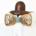 Wooden Bow Tie: Kaléidoscope