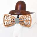 Wooden Bow Tie: Nervure