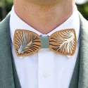 Wooden Bow Tie: Palme