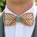 Wooden Bow Tie: Sillon